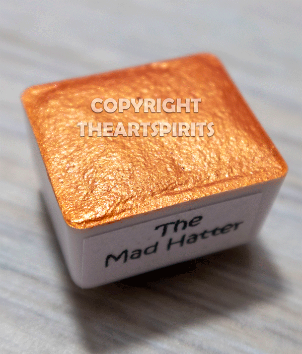 The Mad Hatter - Handmade Watercolor Paints (smooth metallic)