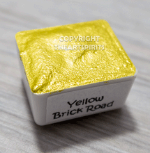 Load image into Gallery viewer, Yellow Brick Road - Handmade Watercolor Paints (metallic)

