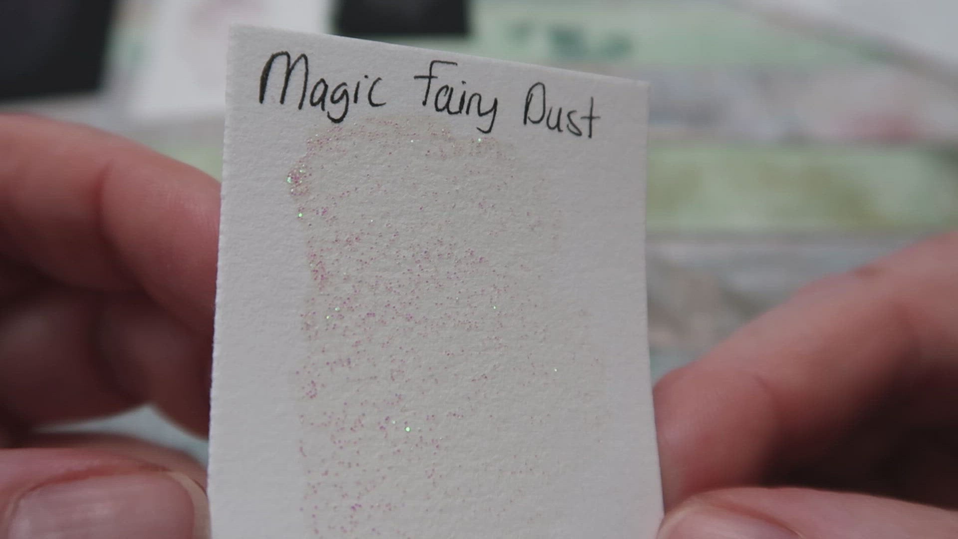 Magic Fairy Dust FULL PAN - Handmade Watercolor Paints (glitter