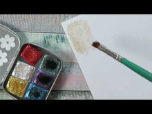 Load and play video in Gallery viewer, Mirror Dust - Handmade Watercolor Paints (glitter paint)
